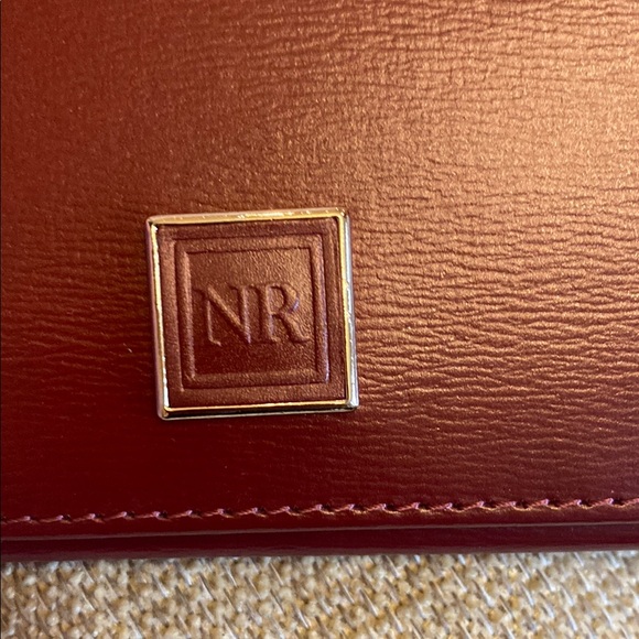 Nina Ricci Burgundy Leather Wallet - Picture 2 of 9